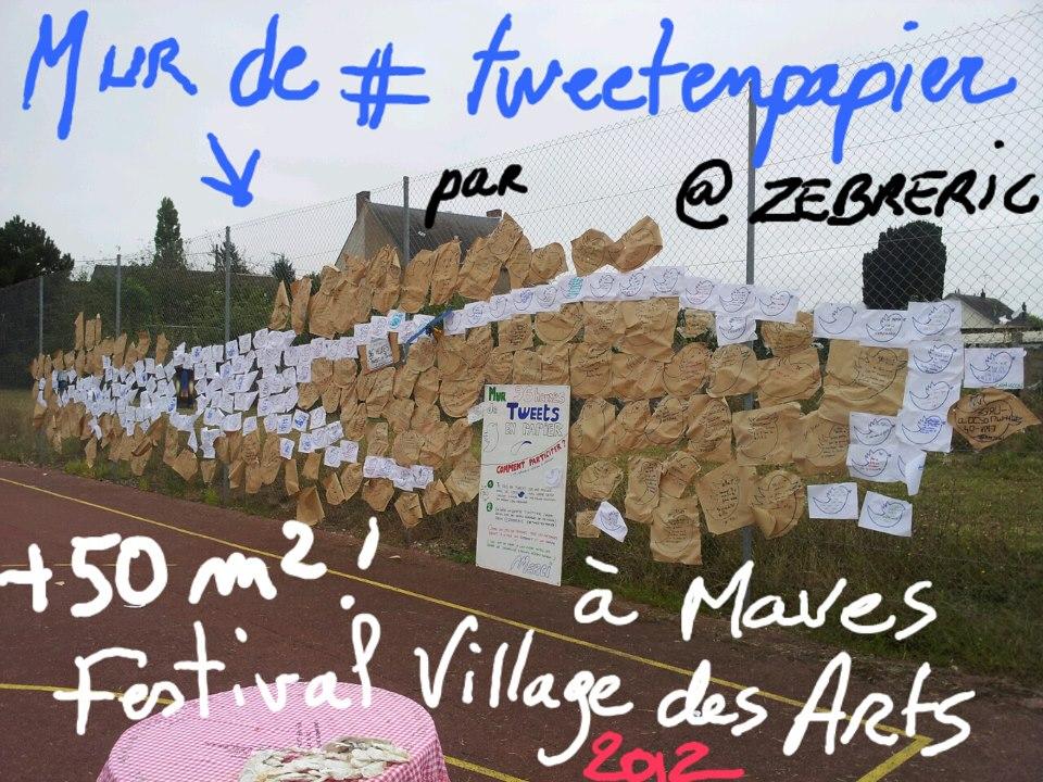 Performance réussie des 96 heures de tweets en papier