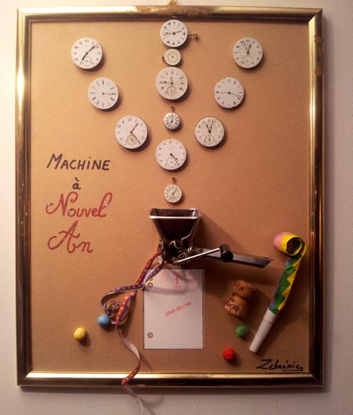 « Machine à #NouvelAn « Objet N*52 du #PetitMuseeRigolo