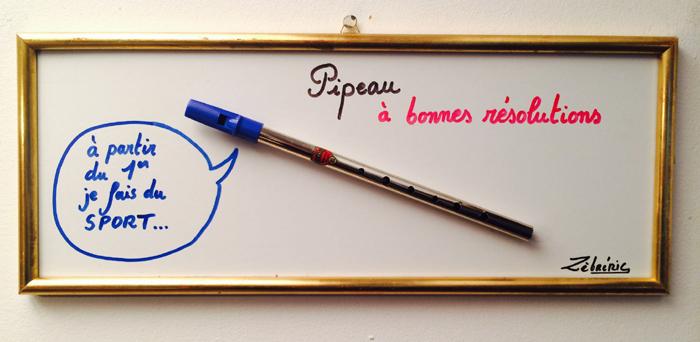 ‪«#BonnesResolutions ? » – objet N*105 du #PetitMuséeRigolo – #ObjetRigiloDuDimanche