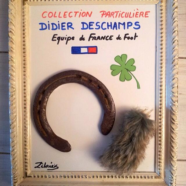 « 3 objets porte bonheur- collection Didier Deschamps  » objet  du dimanche N*47  #CoupeDuMonde2018