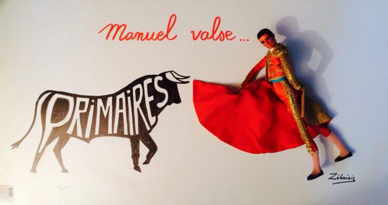 « Manuel valse »- objet rigolo N*194  #Valls #Hamon #PrimaireGauche
