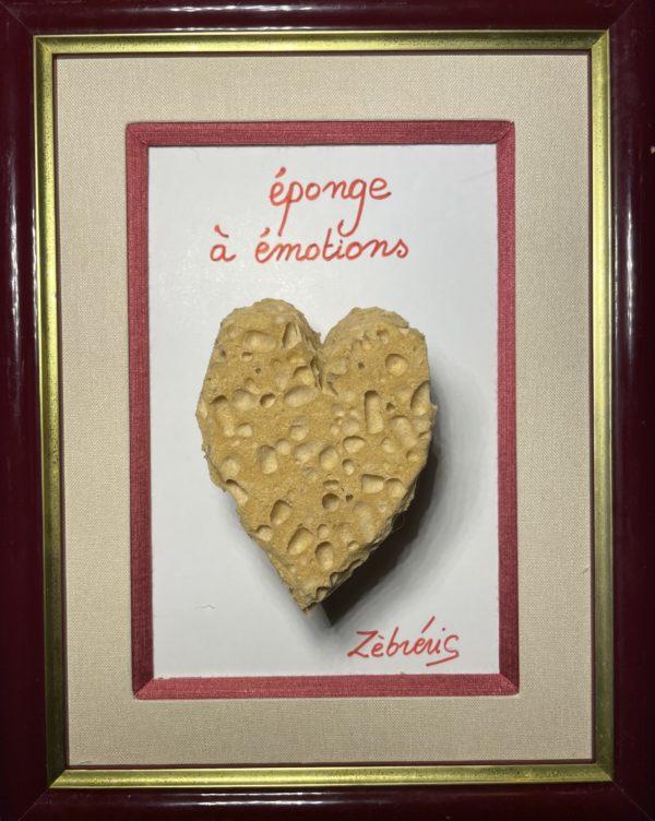 «Personne insensible s’abstenir » – objet rigolo- N*353 du #petitmuséerigolo de #Zèbréric #émotions #emotions #coeur #heart