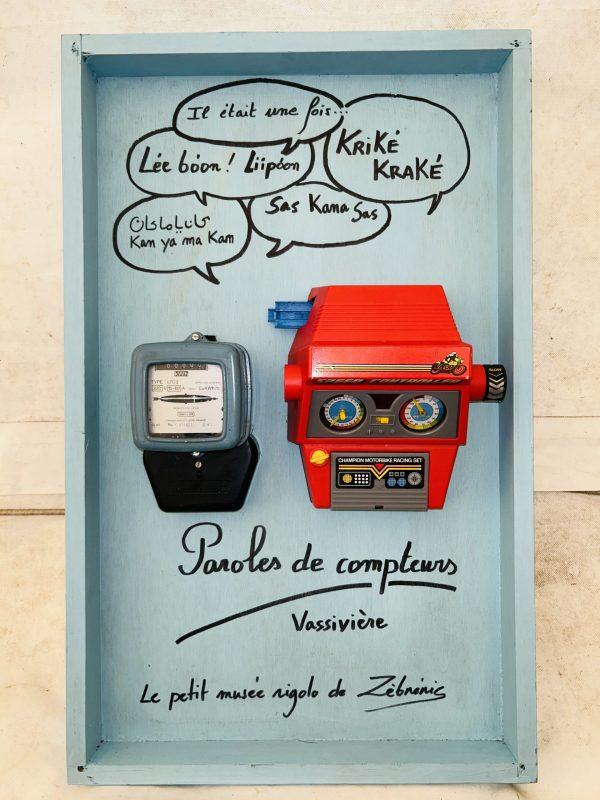 Paroles de compteurs ? Objet rigolo N*429