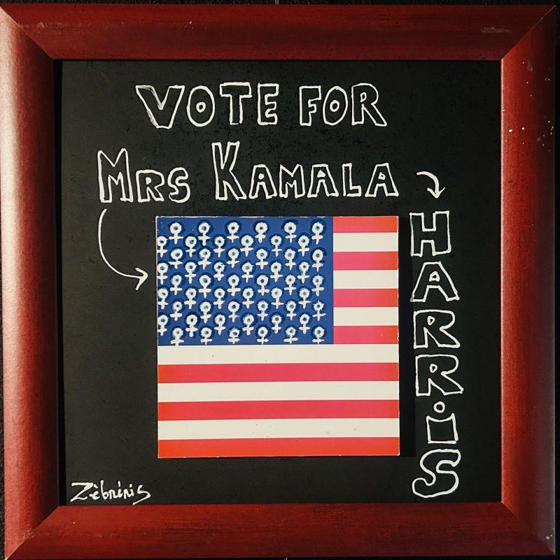 To share/ à partager – We Hope « Vote for Kamala Harris » #harris2024 #kamalaharris objet du dimanche N*427 du #petitmuséerigolo de #zèbréric #littlefunnymuseum