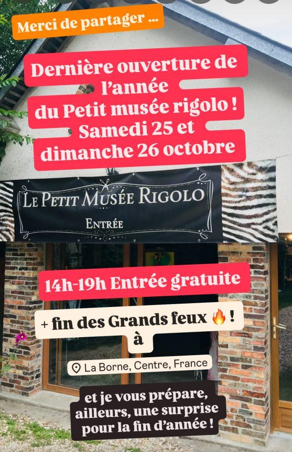 Dernière ouverture de l’année 2025 !