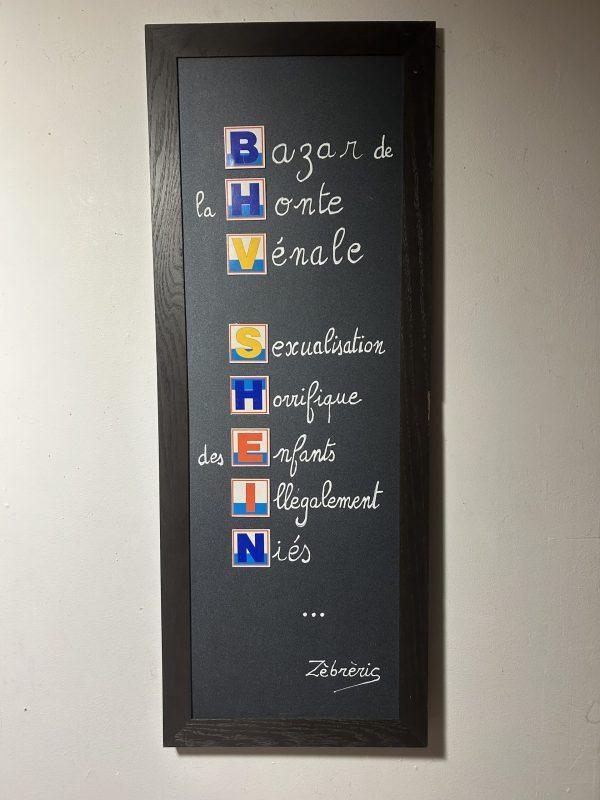 « Alphabet de l’abject » objet N*454 du #petitmuséerigolo de #zèbréric #BHV #SHEINContest #shein #enfance