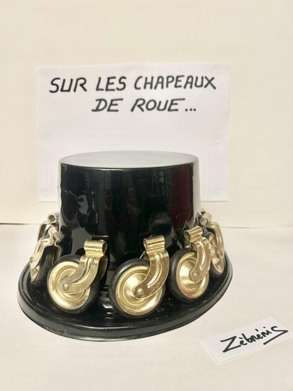 « À toute vitesse » objet rigolo du dimanche N*460 du #petitmuséerigolo de #zèbréric #Vitesse #expressionsfrançaises #surleschapeauxderoue