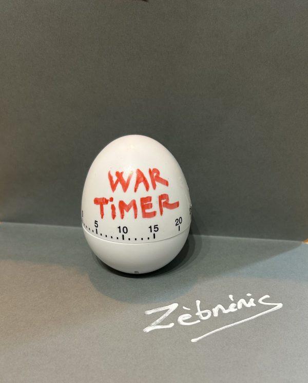 « Tic Tac Tic Tac » objet du dimanche N*465 du #petitmuséerigolo #littlefunnymuseum de #zèbréric #peace #war