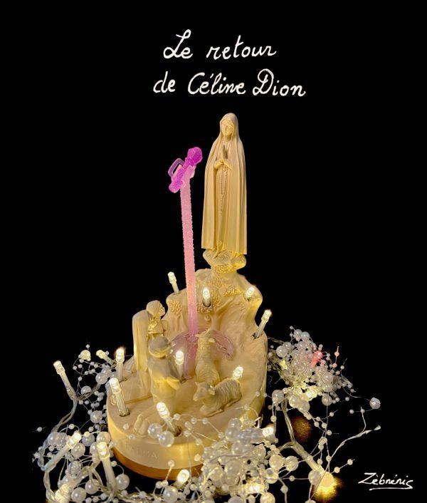 « Le retour de Céline DION » objet rigolo du dimanche N*466 du #petitmuséerigolo de #zèbréric #celine #Dion #celinedion