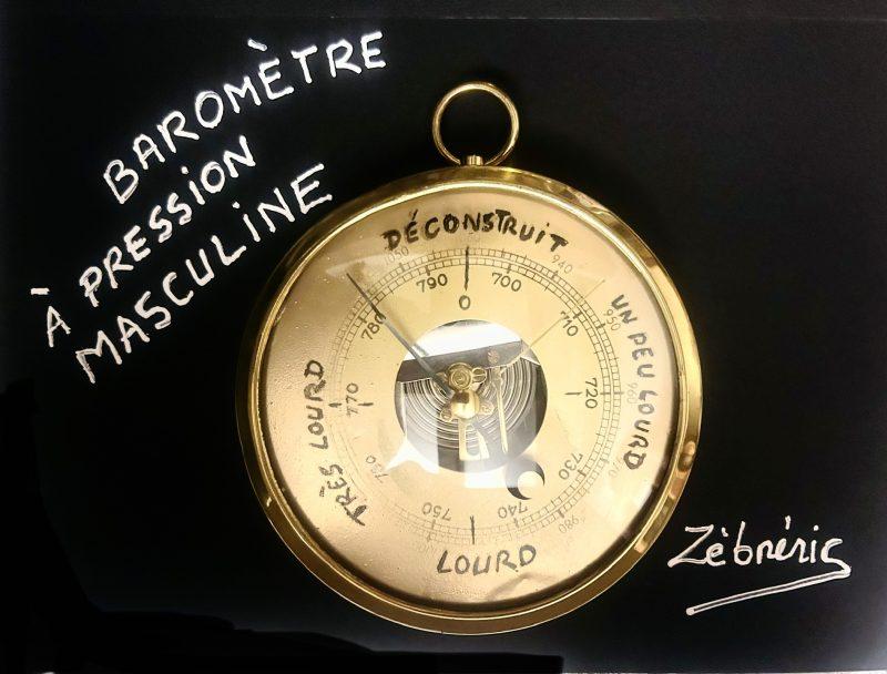 « Baromètre à pression masculine » objet rigolo du dimanche N*469 du #petitmuséerigolo de #zèbréric.