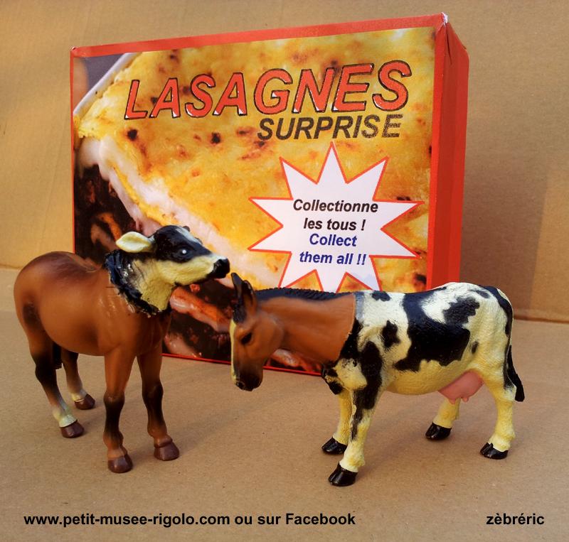 «Lasagnes surprises » – #procès #Spanghero objet rigolo du dimanche. Pièce N*8 du #PetitMuséeRigolo