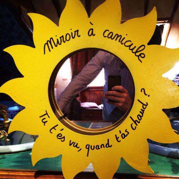  »Miroir à #canicule » – objet rigolo du dimanche – objet N*181 du #PetitMuséerigolo #Canicule2019 