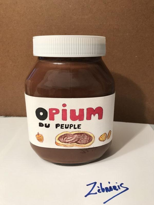 «Nouvel opium » objet rigolo du dimanche Objet N*229 du #PetitMuséeRigolo #Nutella