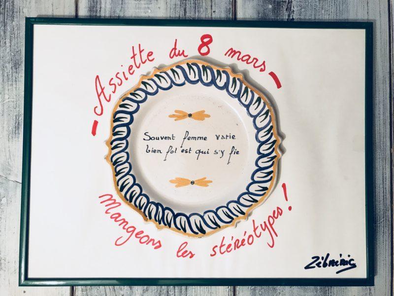 « Assiette du 8 mars »