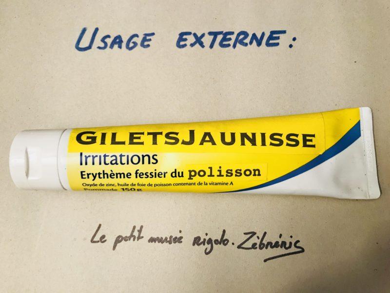 « Pommade en usage externe » – objet rigolo du dimanche N*264
