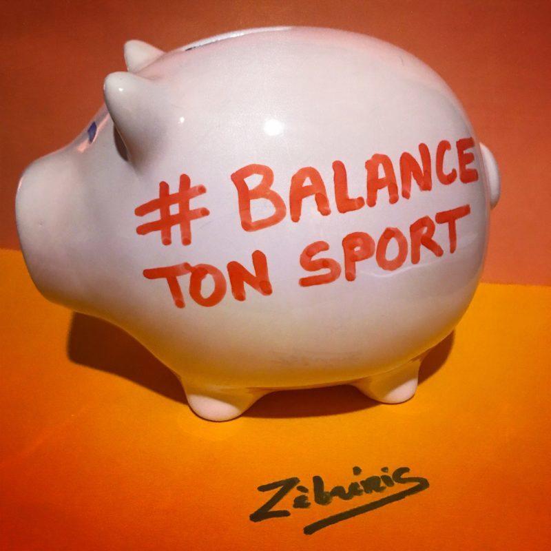 « #balance ton sport » objet du dimanche N*295 de #Zèbréric #paroleauxvictimes #gaillaguet #sports 