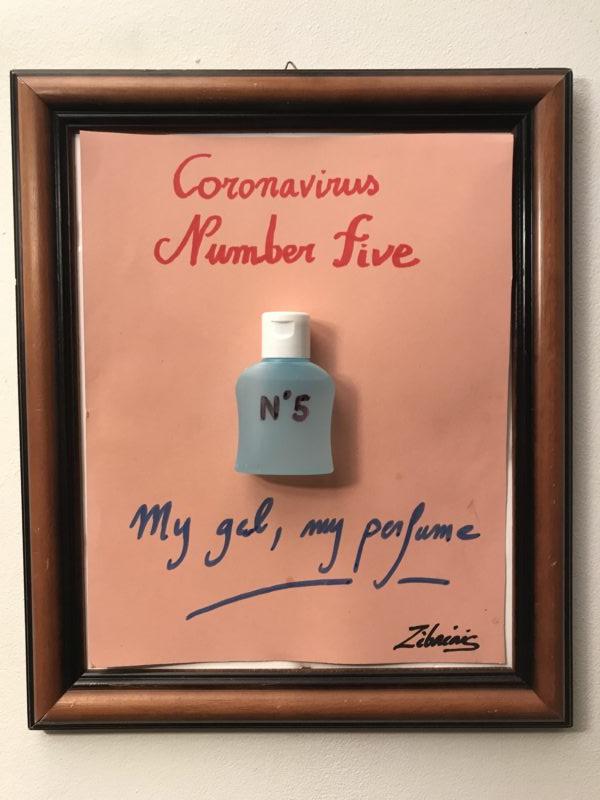 « Coronavirus Number Five » objet rigolo du dimanche N*298 du #PetitMuséeRigolo de #Zèbréric #coronavirus #covid19