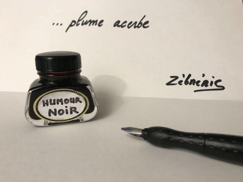 « Plume acerbe » objet rigolo du dimanche N*310 #hommage #guybedos #humour #humournoir #petitmuséerigolo de #Zèbréric un projet #BourgesBerryTourisme #BerryProvince #KissKissBanBank #Berry #Bourges #Sancerre #LaBorne#BerryRepublicain #leberry