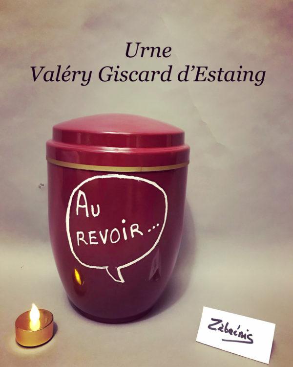 « Urne VGE » objet rigolo du dimanche N*330 – du #petitmuséerigolo de #zèbréric #VGE #ValeryGiscarddEstaing