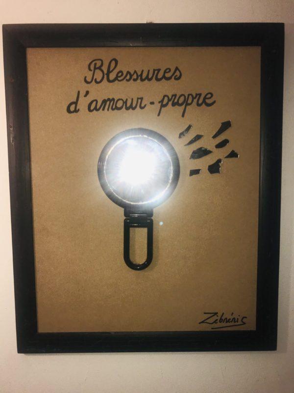 « Blessures d’amour-propre » objet rigolo du dimanche N*335 – le #petitmuséerigolo de #zebréric #amour #amourpropre