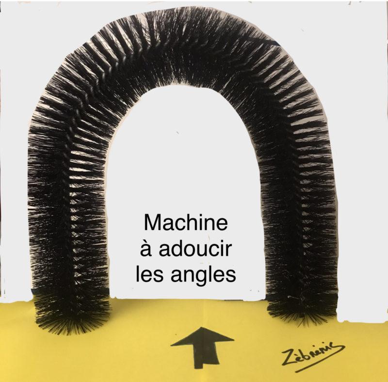 Objet rigolo N*376 du dimanche 16 janvier « Machine à adoucir les angles » du #petitmuséerigolo de #zebreric