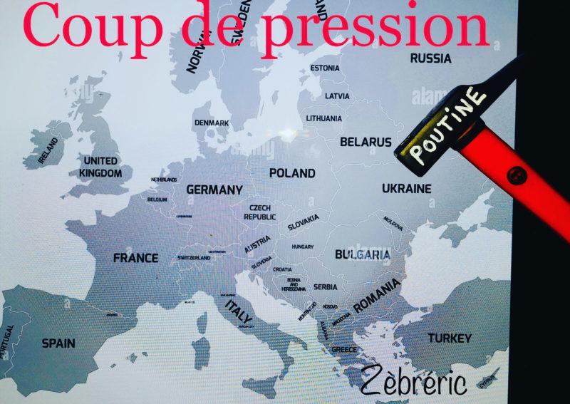 « Coup de pression » objet du dimanche N*381 le #petitmuséerigolo de #zèbréric #poutine #ukraine #UkraineCrisis #Russie