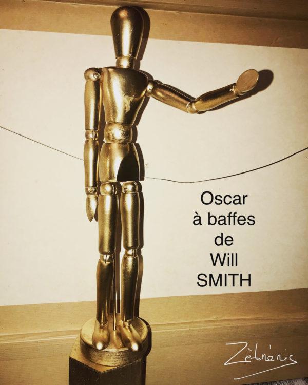 « Véritable Oscar de Will Smith » objet rigolo du dimanche N*387 le #petitmuséerigolo de #zèbréric #Oscars #willsmith #chrisrock #willsmithslapschrisrock
