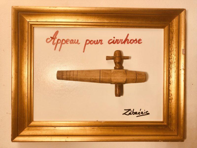 « Appeau pour cirrhose » objet rigolo du dimanche N*397 du #petitmuséerigolo de #zèbréric – merci à Martine pour l’objet !