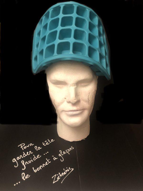 Pour garder la tête froide…le « bonnet à glaçons » objet rigolo du dimanche N*340 du #petitmuséerigolo de #zèbréric #objetsdétournés #humour