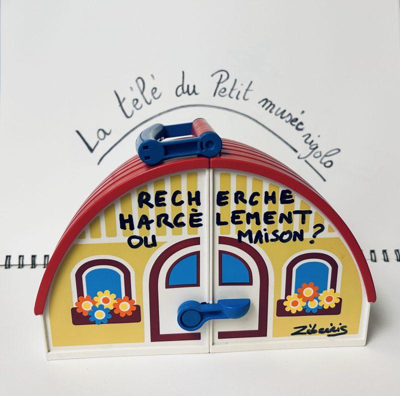 « Nouvelle émission de télévision » objet rigolo N*439 du #petitmuséerigolo de #zèbréric #stephaneplaza #humour #humournoir